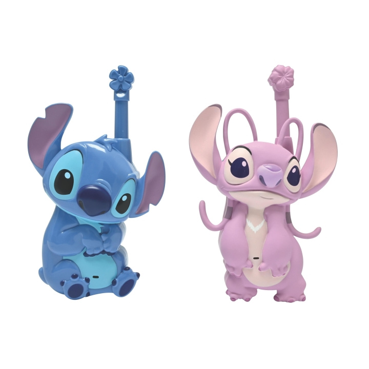 Lexibook 3D Stitch & Angel radiopuhelimet (TW18D1) ryhmässä URHEILU, VAPAA-AIKA JA HARRASTUS / Ulkoilu / Radiopuhelimet @ TP E-commerce Nordic AB (D27654)