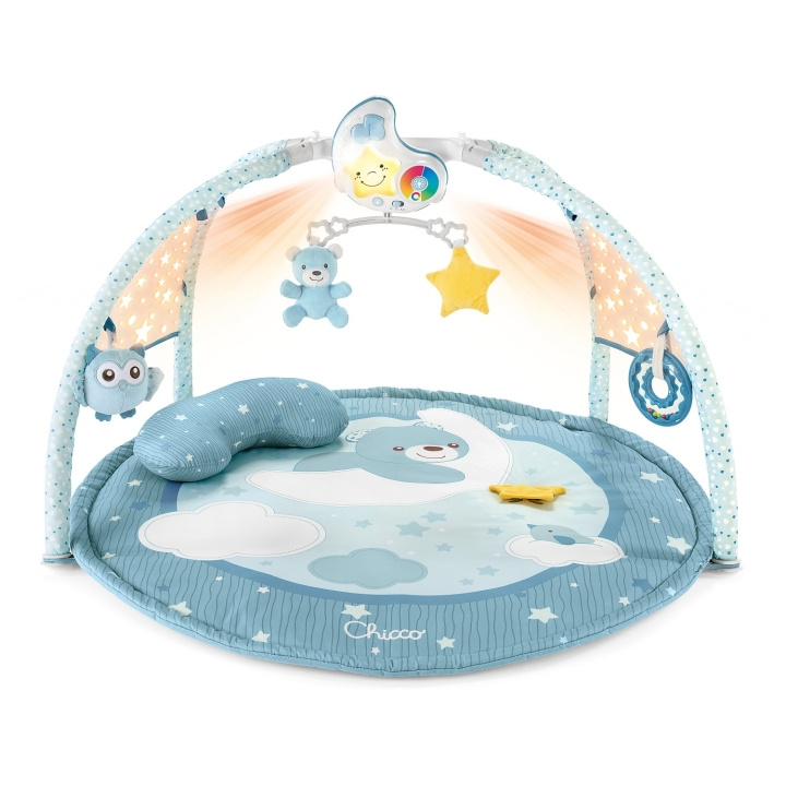 Chicco Enjoy Colors Kuntosali vaaleansininen (300-00009866200000) ryhmässä LELUT, TUOTTEET LAPSILLE JA VAUVOILLE / Lelut vauvoille (0-3v) / Toiminnalliset lelut @ TP E-commerce Nordic AB (D27669)