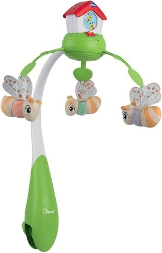 Chicco Mehiläispesä-pinnasänky Mobile (300-00011080000000) ryhmässä LELUT, TUOTTEET LAPSILLE JA VAUVOILLE / Lelut vauvoille (0-3v) / Toiminnalliset lelut @ TP E-commerce Nordic AB (D27675)