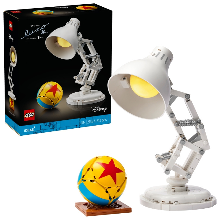 LEGO LEGO Ideat - Disney Pixar Luxo Jr. (21357.) ryhmässä LELUT, TUOTTEET LAPSILLE JA VAUVOILLE / Leikkikalut, Askartelu &Pelit / Rakennuslelut / Lego @ TP E-commerce Nordic AB (D27684)
