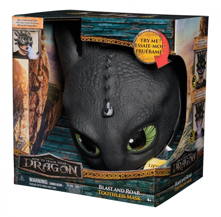 Dragons Elokuvan Bland ja Roar hampaaton naamio (6072832) ryhmässä LELUT, TUOTTEET LAPSILLE JA VAUVOILLE / Leikkikalut, Askartelu &Pelit / Figuurit, miniatyyrit ja tarvikkeet @ TP E-commerce Nordic AB (D27702)