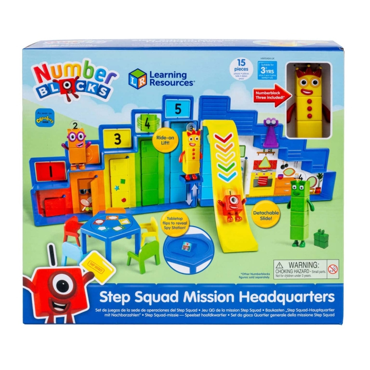 Learning Resources Numerolohkot Step Squad Mission Headquarters (HM95404-SCA) (numerolohkot) ryhmässä LELUT, TUOTTEET LAPSILLE JA VAUVOILLE / Leikkikalut, Askartelu &Pelit / Rakennuslelut / Rakennuspalikat @ TP E-commerce Nordic AB (D27706)
