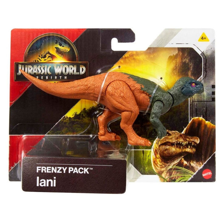 Jurassic World Uudestisyntymän vaarapaketti - Frenzy Pack Iani ryhmässä LELUT, TUOTTEET LAPSILLE JA VAUVOILLE / Leikkikalut, Askartelu &Pelit / Figuurit, miniatyyrit ja tarvikkeet @ TP E-commerce Nordic AB (D27729)