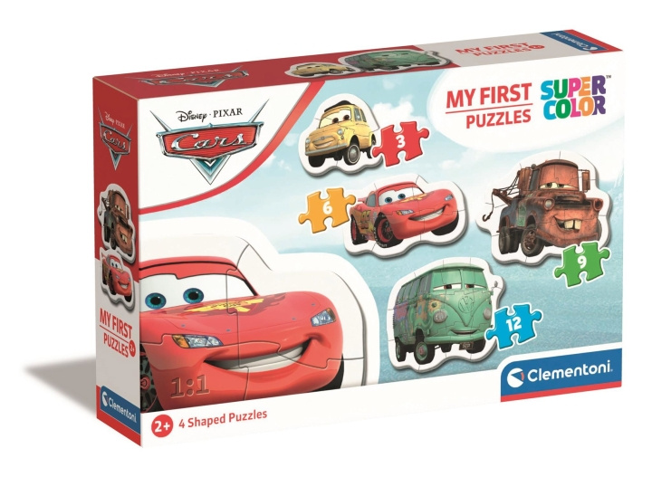 Clementoni Ensimmäinen palapelini 3-6-9-12 kpl - Disney Cars (20804) ryhmässä LELUT, TUOTTEET LAPSILLE JA VAUVOILLE / Leikkikalut, Askartelu &Pelit / Käsityöt @ TP E-commerce Nordic AB (D27733)