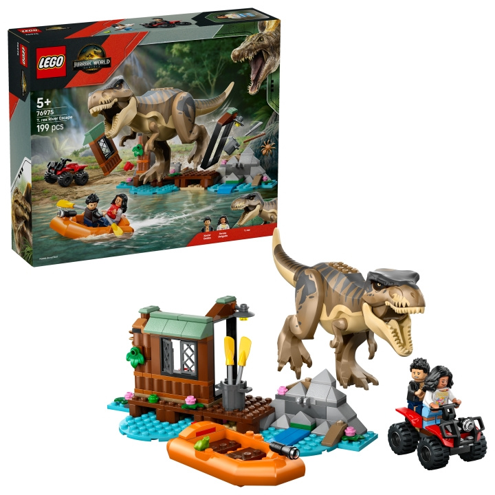 LEGO T. rex River Escape (6533325) ryhmässä LELUT, TUOTTEET LAPSILLE JA VAUVOILLE / Leikkikalut, Askartelu &Pelit / Rakennuslelut / Lego @ TP E-commerce Nordic AB (D27737)