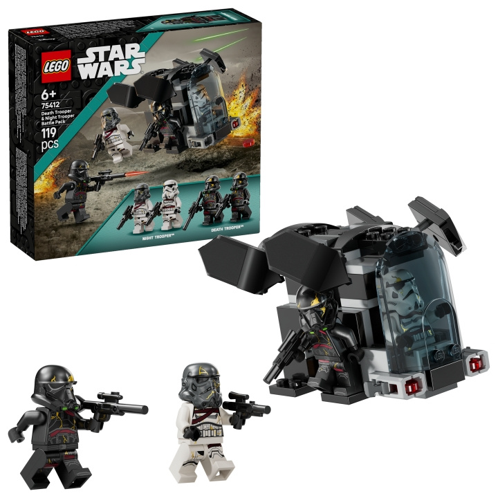 LEGO Star Wars TM - Death Trooper & Night Trooper Battle Pack (75412) ryhmässä LELUT, TUOTTEET LAPSILLE JA VAUVOILLE / Leikkikalut, Askartelu &Pelit / Rakennuslelut / Lego @ TP E-commerce Nordic AB (D27739)