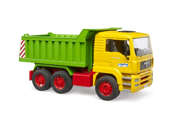 Bruder MAN TGA kippikuorma-auto, jossa kippikori (01066) ryhmässä LELUT, TUOTTEET LAPSILLE JA VAUVOILLE / Leikkikalut, Askartelu &Pelit / Leikkiautot @ TP E-commerce Nordic AB (D27743)