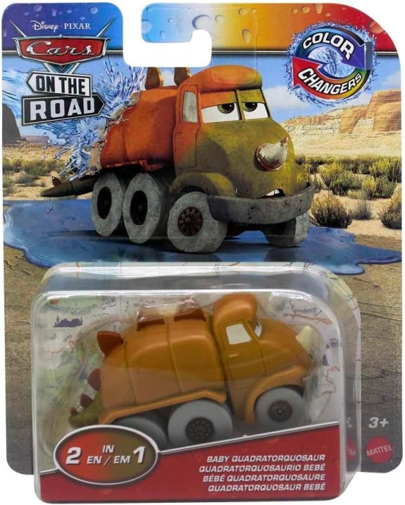 Disney Autot - Värinvaihtajat - Quadratorquosaurus-vauva (HDM68) ryhmässä LELUT, TUOTTEET LAPSILLE JA VAUVOILLE / Leikkikalut, Askartelu &Pelit / Leikkiautot @ TP E-commerce Nordic AB (D27753)