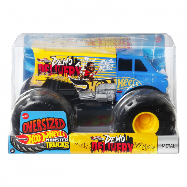 Hot Wheels Monster Trucks 1:24 Die-Cast - Demo Toimitus ryhmässä LELUT, TUOTTEET LAPSILLE JA VAUVOILLE / Leikkikalut, Askartelu &Pelit / Leikkiautot @ TP E-commerce Nordic AB (D27756)