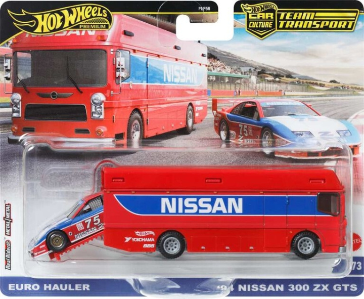 Hot Wheels Tiimin kuljetusauto ja kilpa-auto, lahja kilpa-autokeräilijöille (FLF56) ryhmässä LELUT, TUOTTEET LAPSILLE JA VAUVOILLE / Leikkikalut, Askartelu &Pelit / Leikkiautot @ TP E-commerce Nordic AB (D27762)