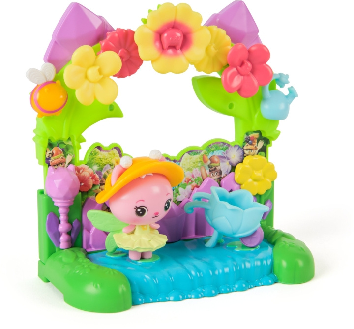 Gabby\'s Dollhouse Gabbyn elokuvaparveke - Crystal Garden (6074165) ryhmässä LELUT, TUOTTEET LAPSILLE JA VAUVOILLE / Leikkikalut, Askartelu &Pelit / Figuurit, miniatyyrit ja tarvikkeet @ TP E-commerce Nordic AB (D27767)
