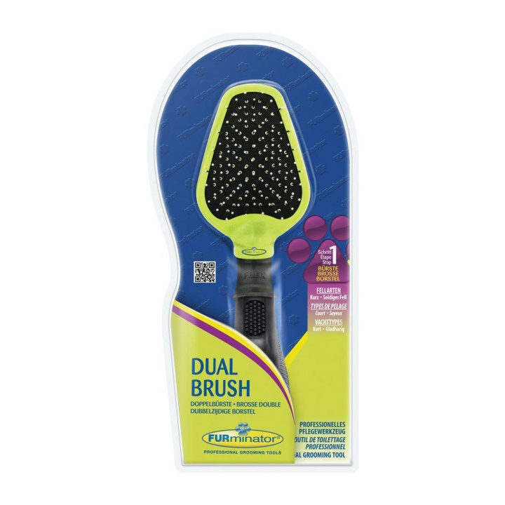 Furminator Kaksoisharja - (640.7232) ryhmässä KAUNEUS JA TERVEYS / Hiukset &Stailaus / Hiusharjat @ TP E-commerce Nordic AB (D27791)