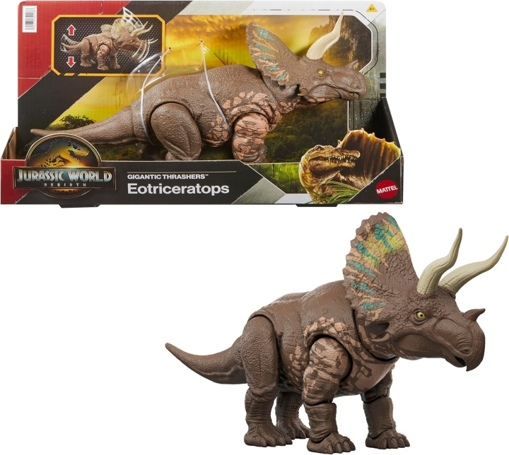 Jurassic World Jättimäiset roskasyöjät - Eotriceratops ryhmässä LELUT, TUOTTEET LAPSILLE JA VAUVOILLE / Leikkikalut, Askartelu &Pelit / Figuurit, miniatyyrit ja tarvikkeet @ TP E-commerce Nordic AB (D27793)