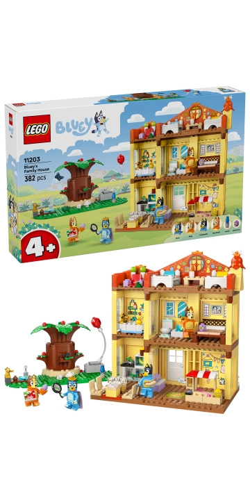 LEGO Bluey - Bluey\'s Family House (11203) ryhmässä LELUT, TUOTTEET LAPSILLE JA VAUVOILLE / Leikkikalut, Askartelu &Pelit / Rakennuslelut / Lego @ TP E-commerce Nordic AB (D27801)