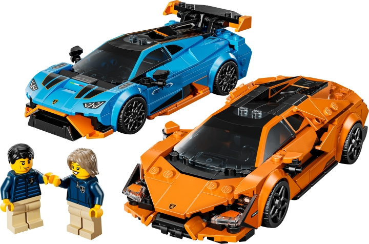 LEGO Speed Champions - Lamborghini Revuelto & Huracán STO (77238) ryhmässä LELUT, TUOTTEET LAPSILLE JA VAUVOILLE / Leikkikalut, Askartelu &Pelit / Rakennuslelut / Lego @ TP E-commerce Nordic AB (D27806)