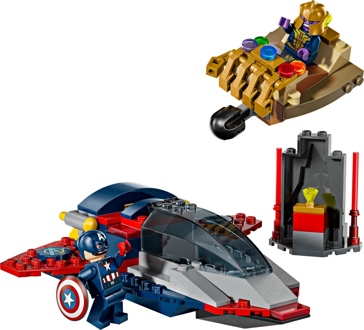 LEGO Supersankarit - Kapteeni Amerikka vs. Thanos (76319) ryhmässä LELUT, TUOTTEET LAPSILLE JA VAUVOILLE / Leikkikalut, Askartelu &Pelit / Rakennuslelut / Lego @ TP E-commerce Nordic AB (D27807)