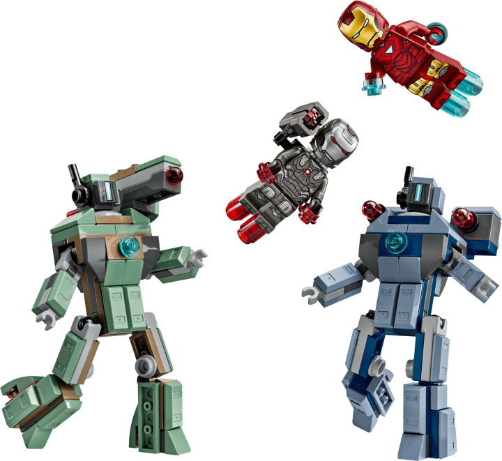 LEGO Supersankarit - Iron Man & War Machine vs. Hammer Drones (76320) ryhmässä LELUT, TUOTTEET LAPSILLE JA VAUVOILLE / Leikkikalut, Askartelu &Pelit / Rakennuslelut / Lego @ TP E-commerce Nordic AB (D27809)