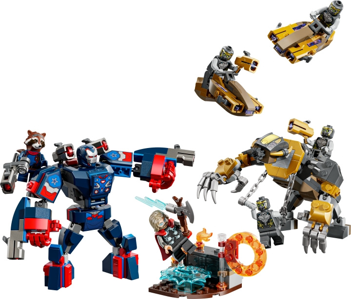 LEGO Supersankarit - Kostajat: Endgame Thor vs. Chitauri (76322) (76322) ryhmässä LELUT, TUOTTEET LAPSILLE JA VAUVOILLE / Leikkikalut, Askartelu &Pelit / Rakennuslelut / Lego @ TP E-commerce Nordic AB (D27810)