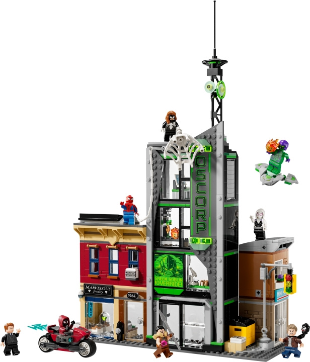 LEGO Supersankarit - Hämähäkkimies vs. Oscorp (76324) ryhmässä LELUT, TUOTTEET LAPSILLE JA VAUVOILLE / Leikkikalut, Askartelu &Pelit / Rakennuslelut / Lego @ TP E-commerce Nordic AB (D27811)