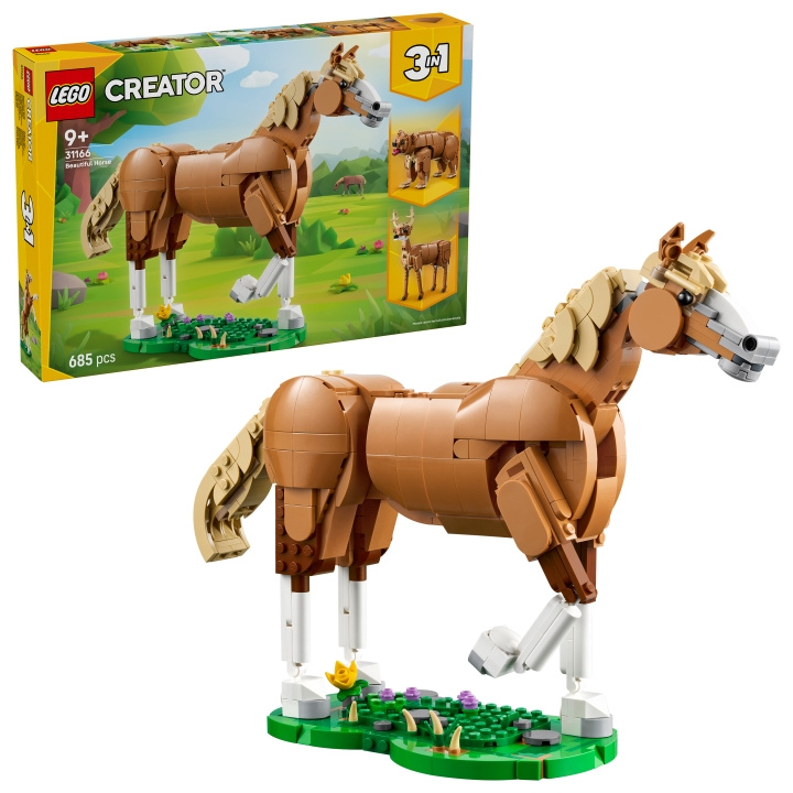 LEGO LEGO Luoja - Kaunis hevonen (31166) ryhmässä LELUT, TUOTTEET LAPSILLE JA VAUVOILLE / Leikkikalut, Askartelu &Pelit / Rakennuslelut / Lego @ TP E-commerce Nordic AB (D27812)
