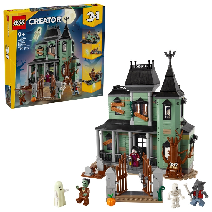 LEGO LEGO Luoja - Haunted Mansion (31167) ryhmässä LELUT, TUOTTEET LAPSILLE JA VAUVOILLE / Leikkikalut, Askartelu &Pelit / Rakennuslelut / Lego @ TP E-commerce Nordic AB (D27813)