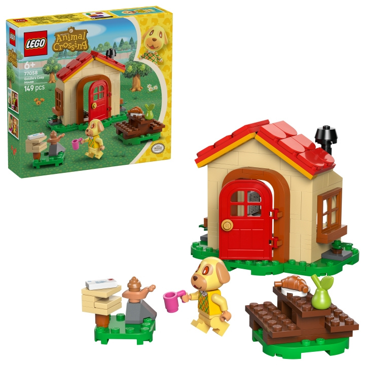 LEGO Animal Crossing - Goldien kodikas talo (77058) ryhmässä LELUT, TUOTTEET LAPSILLE JA VAUVOILLE / Leikkikalut, Askartelu &Pelit / Rakennuslelut / Lego @ TP E-commerce Nordic AB (D27815)