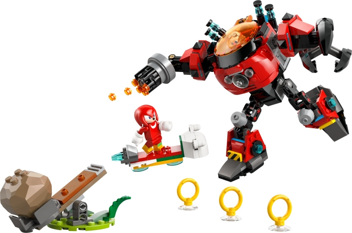 LEGO Sonic - Knuckles vs. Dr. Eggman Egg Crusher Mech (77005) ryhmässä LELUT, TUOTTEET LAPSILLE JA VAUVOILLE / Leikkikalut, Askartelu &Pelit / Rakennuslelut / Lego @ TP E-commerce Nordic AB (D27816)