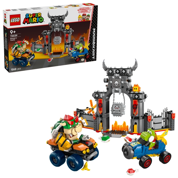 LEGO Super Mario - Mario Kart™: Bowserin linna (72039): Bowserin linna (72039) ryhmässä LELUT, TUOTTEET LAPSILLE JA VAUVOILLE / Leikkikalut, Askartelu &Pelit / Rakennuslelut / Lego @ TP E-commerce Nordic AB (D27819)