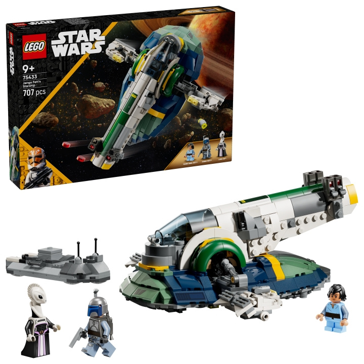 LEGO Star Wars TM - Jango Fettin tähtialus (75433) ryhmässä LELUT, TUOTTEET LAPSILLE JA VAUVOILLE / Leikkikalut, Askartelu &Pelit / Rakennuslelut / Lego @ TP E-commerce Nordic AB (D27822)