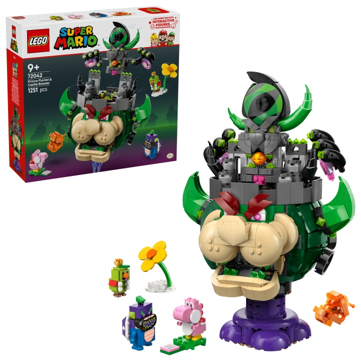 LEGO Super Mario - Prinssi Florian ja Bowserin linna (72042) ryhmässä LELUT, TUOTTEET LAPSILLE JA VAUVOILLE / Leikkikalut, Askartelu &Pelit / Rakennuslelut / Lego @ TP E-commerce Nordic AB (D27827)