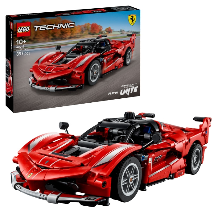 LEGO Technic - Ferrari FXX K (42212) ryhmässä LELUT, TUOTTEET LAPSILLE JA VAUVOILLE / Leikkikalut, Askartelu &Pelit / Rakennuslelut / Lego @ TP E-commerce Nordic AB (D27830)