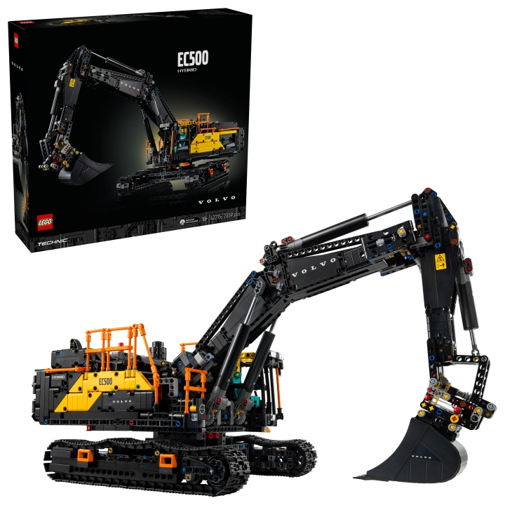 LEGO Tekniikka - Volvo EC500 Hybridikaivinkone (42215) ryhmässä LELUT, TUOTTEET LAPSILLE JA VAUVOILLE / Leikkikalut, Askartelu &Pelit / Rakennuslelut / Lego @ TP E-commerce Nordic AB (D27831)