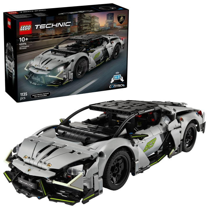 LEGO Technic - Lamborghini Revuelto Super Sports Car (42214) ryhmässä LELUT, TUOTTEET LAPSILLE JA VAUVOILLE / Leikkikalut, Askartelu &Pelit / Rakennuslelut / Lego @ TP E-commerce Nordic AB (D27832)