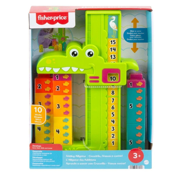 Fisher-Price Alligaattorin lisääminen (JCT13) ryhmässä LELUT, TUOTTEET LAPSILLE JA VAUVOILLE / Leikkikalut, Askartelu &Pelit / Lelusarja @ TP E-commerce Nordic AB (D27844)