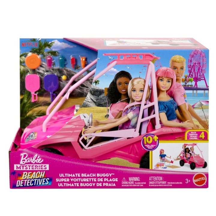 Barbie Mysteries rantabuggy (JFV68) ryhmässä LELUT, TUOTTEET LAPSILLE JA VAUVOILLE / Leikkikalut, Askartelu &Pelit / Nuket & Tarvikkeet @ TP E-commerce Nordic AB (D27856)