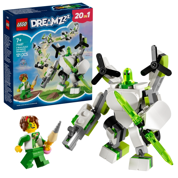 LEGO DREAMZzz - Z-Blobin robotti- ja ajoneuvoseikkailut (71487) ryhmässä LELUT, TUOTTEET LAPSILLE JA VAUVOILLE / Leikkikalut, Askartelu &Pelit / Rakennuslelut / Lego @ TP E-commerce Nordic AB (D27871)