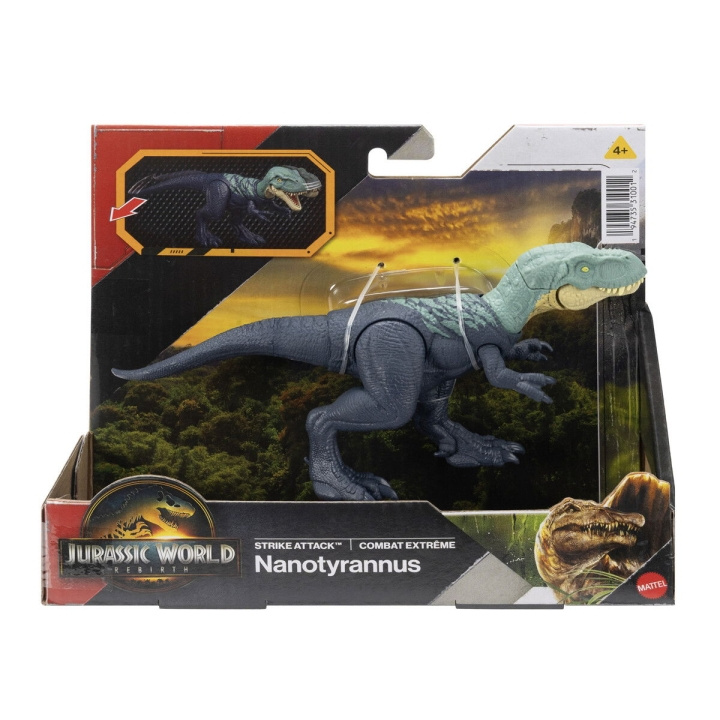 Jurassic World Uudestisyntymisisku hyökkäys - Nanotyrannus ryhmässä LELUT, TUOTTEET LAPSILLE JA VAUVOILLE / Leikkikalut, Askartelu &Pelit / Figuurit, miniatyyrit ja tarvikkeet @ TP E-commerce Nordic AB (D27894)