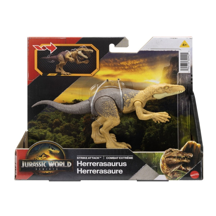 Jurassic World Uudestisyntymän isku hyökkäys - Herrerasaurus ryhmässä LELUT, TUOTTEET LAPSILLE JA VAUVOILLE / Leikkikalut, Askartelu &Pelit / Figuurit, miniatyyrit ja tarvikkeet @ TP E-commerce Nordic AB (D27895)