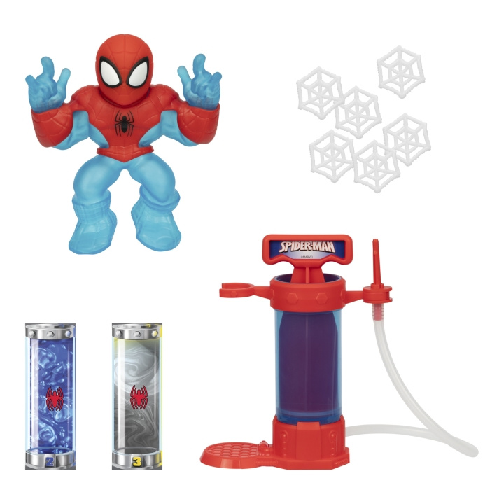 Goo Jit Zu Hero Creator Hämähäkkimies (43003) ryhmässä LELUT, TUOTTEET LAPSILLE JA VAUVOILLE / Leikkikalut, Askartelu &Pelit / Figuurit, miniatyyrit ja tarvikkeet @ TP E-commerce Nordic AB (D27899)