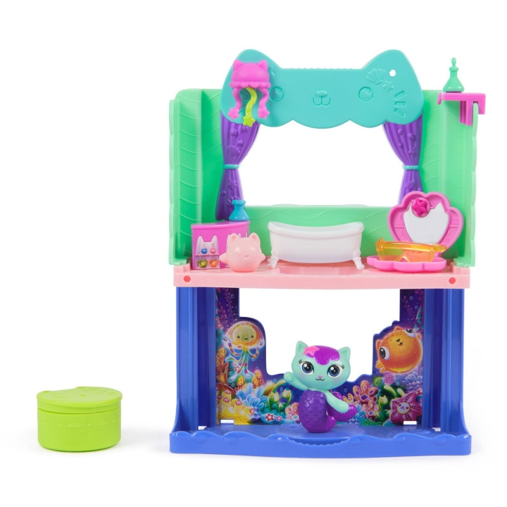 Gabby\'s Dollhouse Gabby\'s Movie Portal Rooms - Kylpyhuone (6074306) ryhmässä LELUT, TUOTTEET LAPSILLE JA VAUVOILLE / Lelut vauvoille (0-3v) / Pehmolelut @ TP E-commerce Nordic AB (D27920)