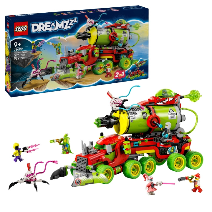 LEGO DREAMZzz - Mateon ruiskumaalausauto (71499) ryhmässä LELUT, TUOTTEET LAPSILLE JA VAUVOILLE / Leikkikalut, Askartelu &Pelit / Rakennuslelut / Lego @ TP E-commerce Nordic AB (D27933)
