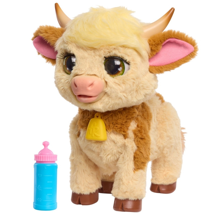 FurReal Maggie The Feed & Follow Cow (272-28158) ryhmässä LELUT, TUOTTEET LAPSILLE JA VAUVOILLE / Lelut vauvoille (0-3v) / Pehmolelut @ TP E-commerce Nordic AB (D27942)