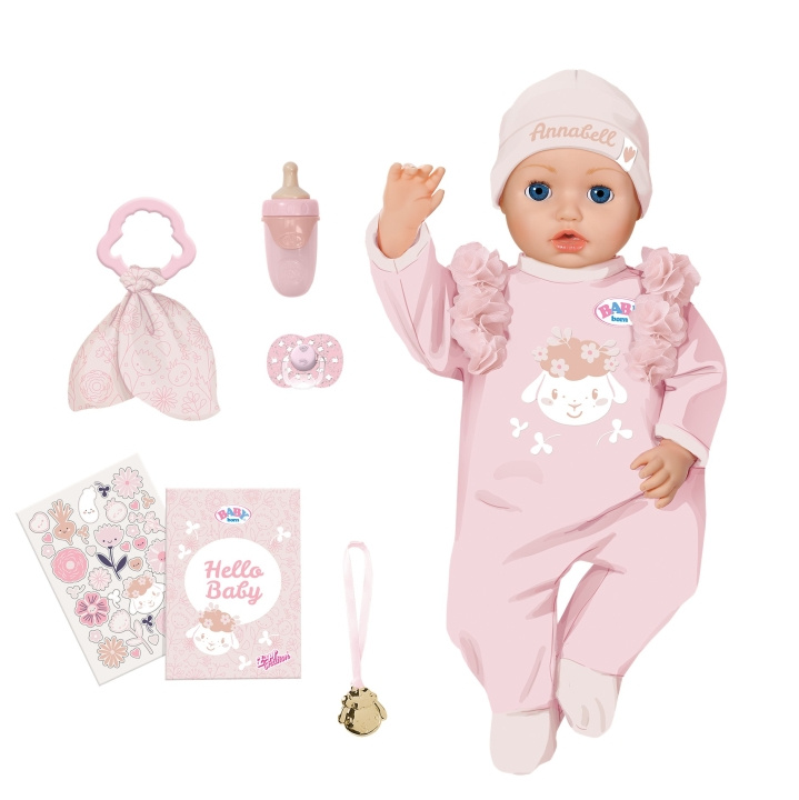 BABY Born Annabell 43cm (838396) ryhmässä LELUT, TUOTTEET LAPSILLE JA VAUVOILLE / Leikkikalut, Askartelu &Pelit / Nuket & Tarvikkeet @ TP E-commerce Nordic AB (D27944)
