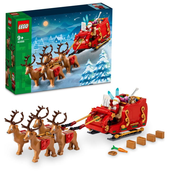 LEGO LEGO Iconic - Joulupukin reki (40499) ryhmässä LELUT, TUOTTEET LAPSILLE JA VAUVOILLE / Leikkikalut, Askartelu &Pelit / Rakennuslelut / Lego @ TP E-commerce Nordic AB (D27951)