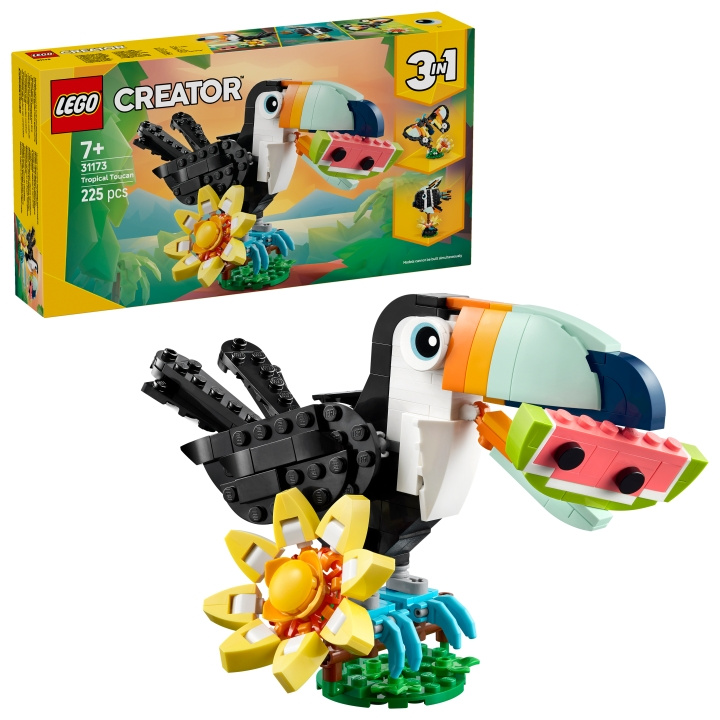 LEGO LEGO Luoja - Villieläimet: (31173) ryhmässä LELUT, TUOTTEET LAPSILLE JA VAUVOILLE / Leikkikalut, Askartelu &Pelit / Rakennuslelut / Lego @ TP E-commerce Nordic AB (D27953)
