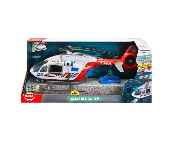 Dickie Toys Jättiläishelikopteri (203719035) ryhmässä LELUT, TUOTTEET LAPSILLE JA VAUVOILLE / Leikkikalut, Askartelu &Pelit / Lelut @ TP E-commerce Nordic AB (D27983)