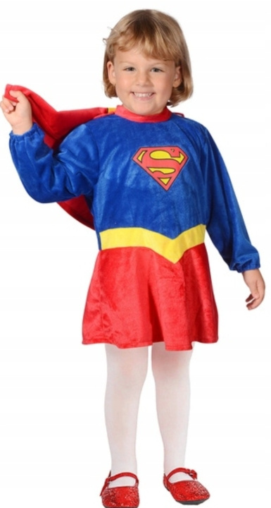 Ciao Supergirl - Junior puku (6-12 mdr.) (11719.6-12) ryhmässä LELUT, TUOTTEET LAPSILLE JA VAUVOILLE / Leikkikalut, Askartelu &Pelit / Naamiaisasut @ TP E-commerce Nordic AB (D27994)