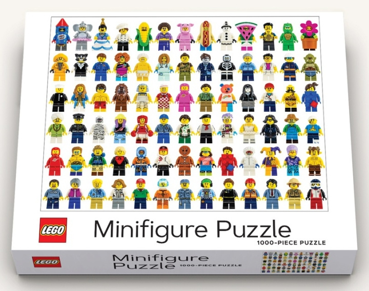 LEGO MiniFigureiden palapeli 1000+ (4013116-182278-14) ryhmässä LELUT, TUOTTEET LAPSILLE JA VAUVOILLE / Leikkikalut, Askartelu &Pelit / Lasten palapeli @ TP E-commerce Nordic AB (D28012)