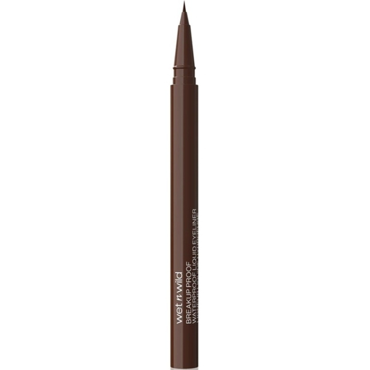 Wet n Wild Breakup Proof Liquid Eyeliner Brown ryhmässä KAUNEUS JA TERVEYS / Meikit / Silmät ja kulmat / Silmänrajauskynä / Kajaali @ TP E-commerce Nordic AB (D28073)