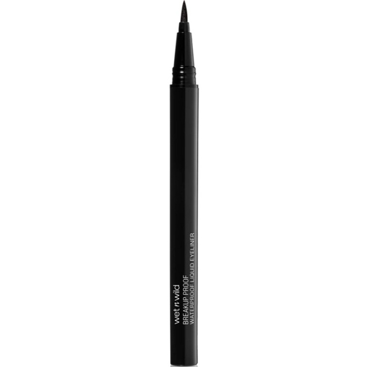 Wet n Wild Breakup Proof Liquid Eyeliner Ultra Black ryhmässä KAUNEUS JA TERVEYS / Meikit / Silmät ja kulmat / Silmänrajauskynä / Kajaali @ TP E-commerce Nordic AB (D28076)